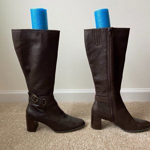 NWOT Aerosoles  Brown Heel Boots